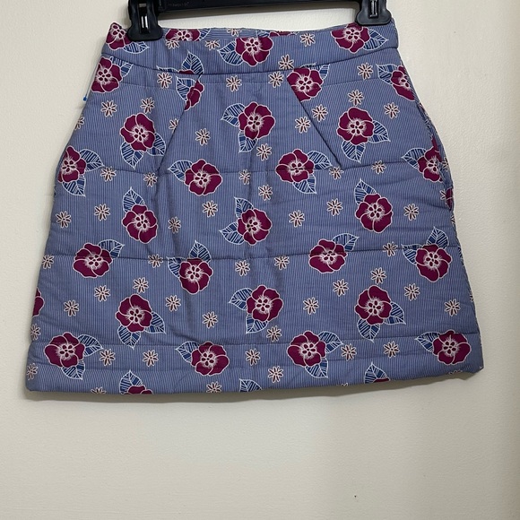 Anthropologie Carleen Floral Quilted Mini Skirt - Picture 5 of 7
